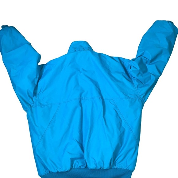 Patagonia coat Vintage jacket fleece lined nylon exterior full zip up snap SZ S - Picture 3 of 12